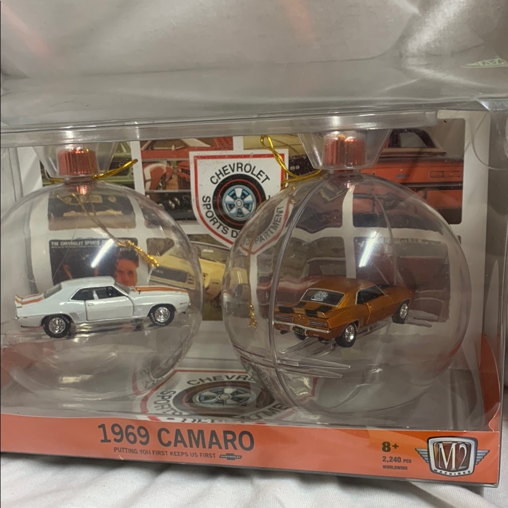 Chevrolet 1969 Camaro Ornament Set M2 Machines